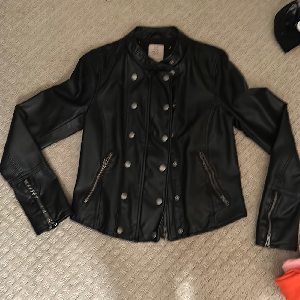We the Free Vegan Leather Jacket